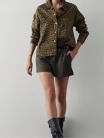 Animal print Τζιν Τζάκετ - Image 2