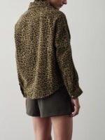 Animal print Τζιν Τζάκετ - Image 5