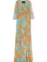 BSB Μάξι Εμπριμέ Κρουαζέ Φόρεμα - Image 3