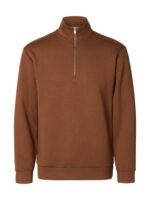 SELECTED HOMME Slhemanuel Soft Zip High Neck Sweat - Image 2