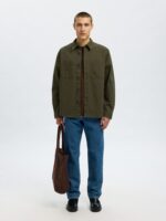SELECTED HOMME Slhtravis Twill Overshirt ls - Image 3
