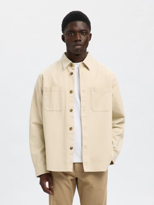 SELECTED HOMME Slhtravis Twill Overshirt ls