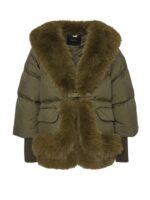 Puffer Μπουφάν Με Συνθετική Γούνα - Image 5