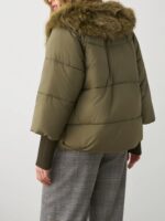 Puffer Μπουφάν Με Συνθετική Γούνα - Image 7