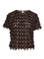 Κοντομάνικο Τοπ Με Παγιέτες - Image 4