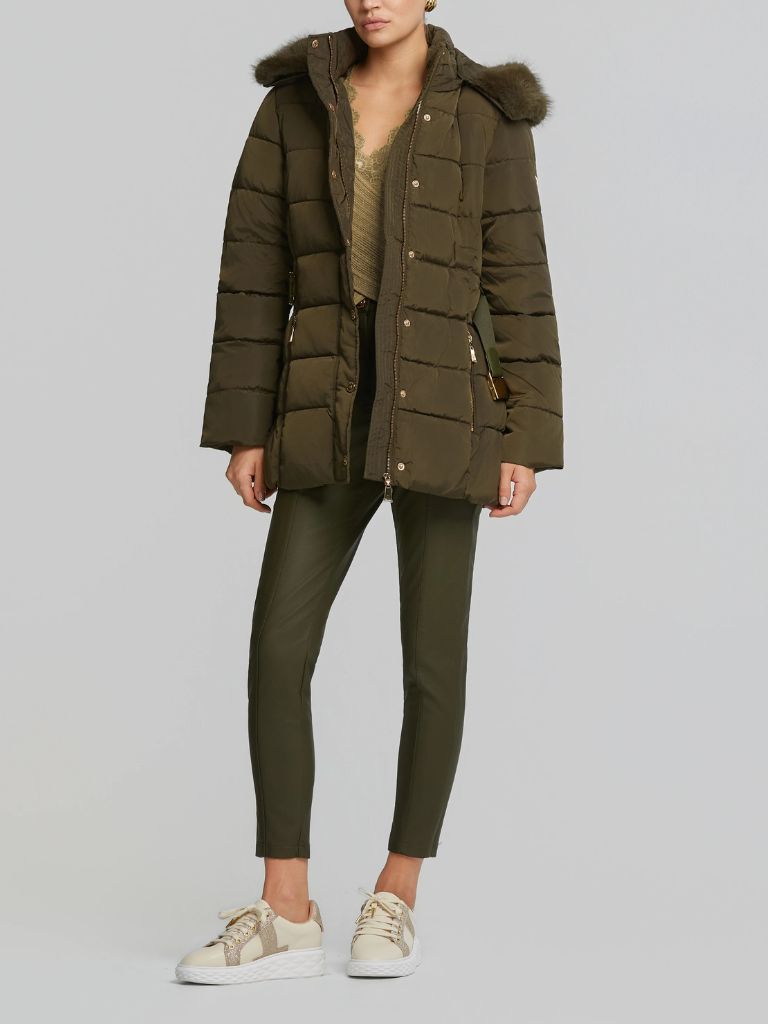 LYNNE_054_017008_54 Μπουφάν Με Κουκούλα Και Faux Γούνα - Image 1