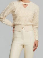 Lurex Πουλόβερ Με Cut Outs