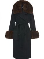 Μακρύ Παλτό Με Γούνινες Λεπτομέρειες - Image 4