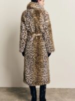 Μακριά Animal Print Γούνα - Image 5