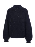 Πουλόβερ Ζιβάγκο Με Χοντρή Πλέξη Και Στρας - Image 5