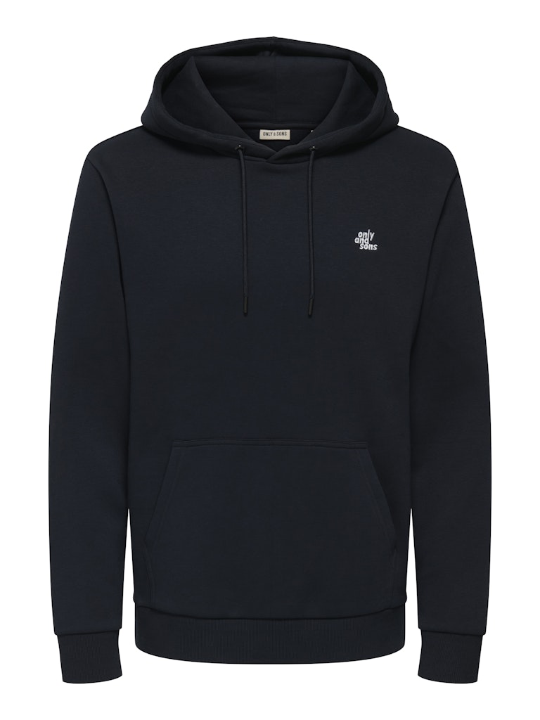 ONLY&SONS_22035227 ONLY & SONS Onsceres reg ls Logo Hoodie - Image 1