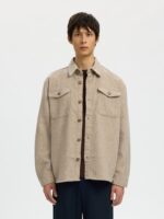 SELECTED HOMME Slhrlxpablo Wool Blend Overshirt