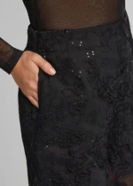 Ψηλόμεσο Παντελόνι Από Απλικέ Δαντέλα - Image 4