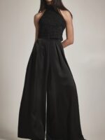 Halter Τοπ Με Κέντημα