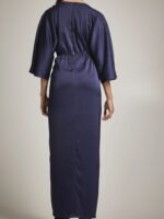 Μάξι Κρουαζέ Σατέν Φόρεμα - Image 3