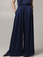 Σατέν Παντελόνα Με Πιέτες - Image 2