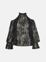 Μπλούζα Από Devore Δαντέλα - Image 5