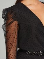 Μίνι Πουά Φόρεμα Από Τούλι - Image 6