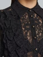 Κροπ Πουκάμισο Από Δαντέλα Με Βολάν - Image 3