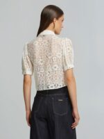 Κροπ Πουκάμισο Από Δαντέλα Με Βολάν - Image 5