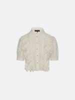 Κροπ Πουκάμισο Από Δαντέλα Με Βολάν - Image 6