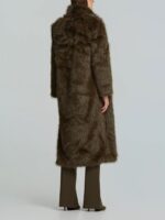 Μακρύ Παλτό Με Όψη Γούνας - Image 4