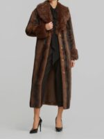 Μακρύ Faux Γούνινο Παλτό