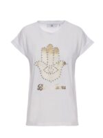 T-shirt Με Τύπωμα Χέρι Και Στρας - Image 3