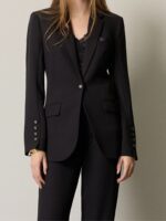 Βασικό Κρεπ Σακάκι