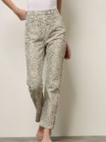 Mandy Straight Leg Αnimal Ρrint Τζιν - Image 2