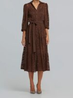 Μάξι Σεμιζιέ Φόρεμα Από Δαντέλα - Image 3