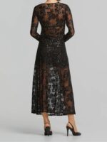 Μίντι Φούστα Από Τούλι Με Παγιέτες - Image 4