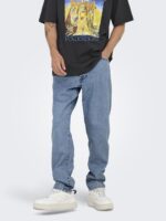 ONLY & SONS Onstye Loose Tape. lb 8836 AZG DNM NOOS - Image 4