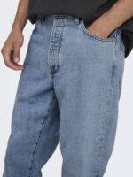 ONLY & SONS Onstye Loose Tape. lb 8836 AZG DNM NOOS - Image 2