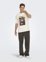 ONLY & SONS Onsmonalisa Life Rlx ss Lic Tee vd