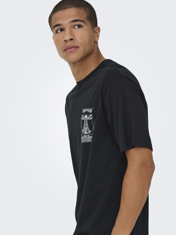 ONLY & SONS Onsmonalisa Life Rlx ss Lic Tee vd