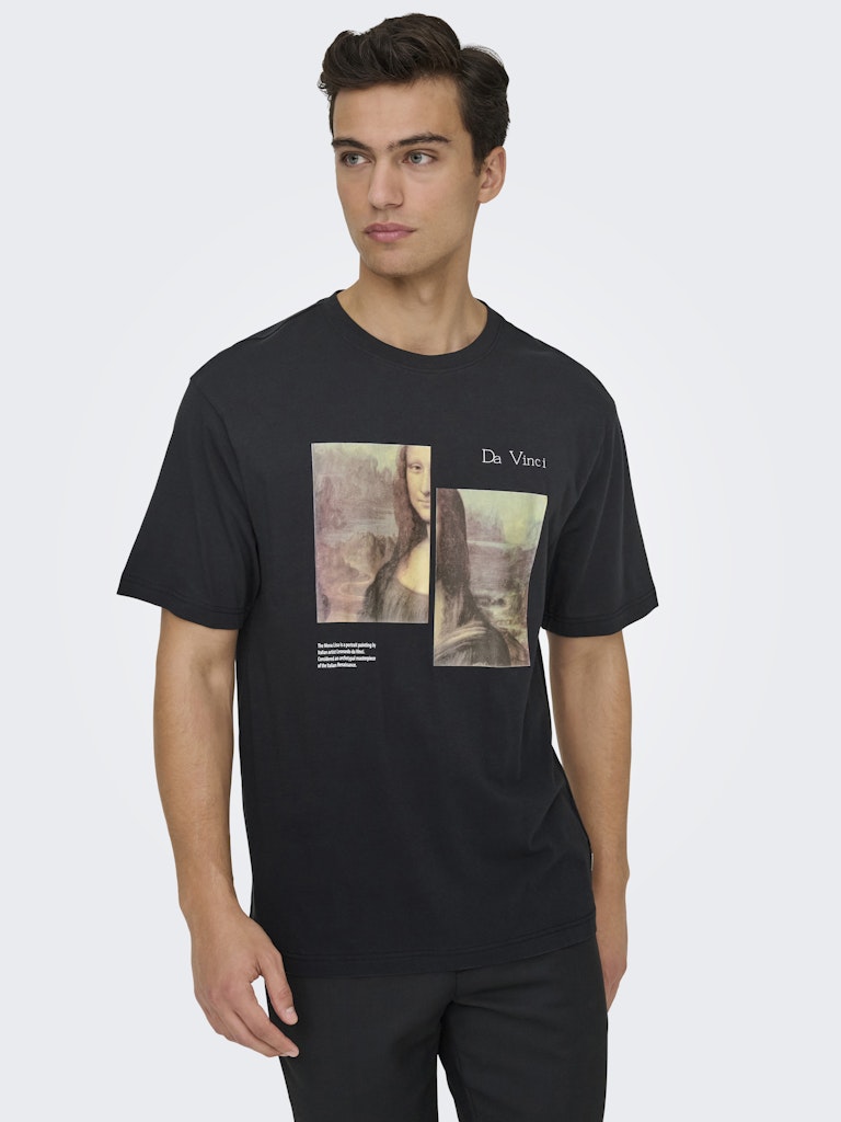 ONLY&SONS_22036580 ONLY & SONS Onsmonalisa Life rlx ss Lic Tee vd - Image 1