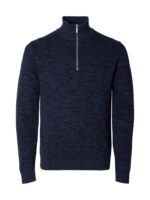 SELECTED HOMME Slhdane ls Knit Structure Half Zip - Image 2
