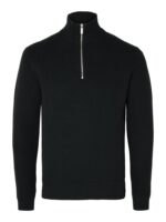 SELECTED HOMME Slhdane ls Knit Structure Half Zip - Image 3