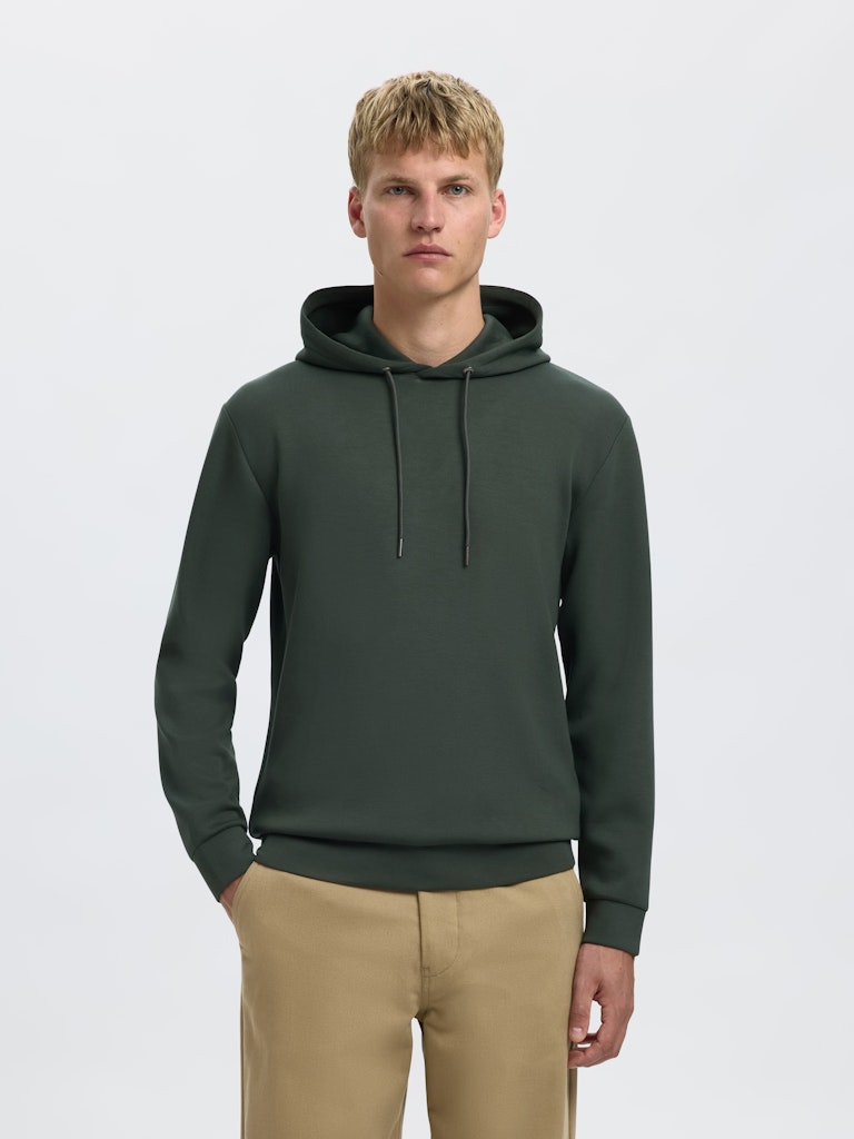 SELECTED_MEN_16094482 SELECTED HOMME Slhemanuel Soft Hood Sweat - Image 1