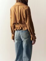 Suede Τζάκετ Με Κέντημα - Image 3