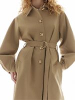 Καπαρντίνα Mε Mανίκια Balloon - Image 5