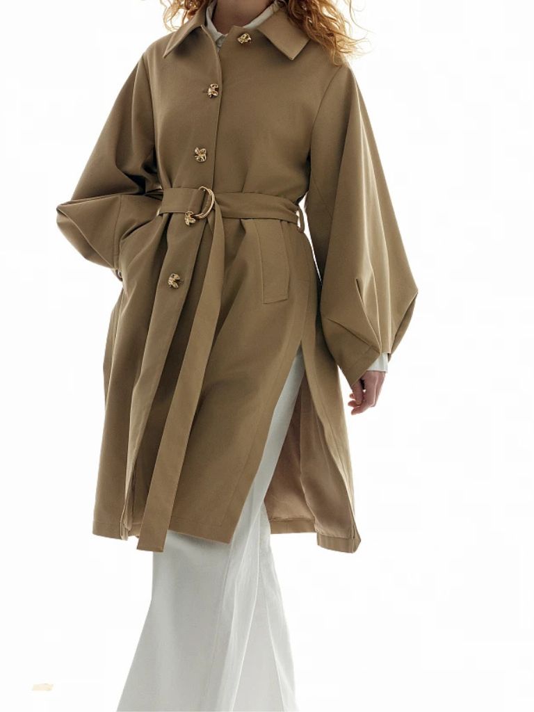 BSB_055_157002_10 Καπαρντίνα Mε Mανίκια Balloon - Image 1