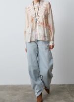 Φλοράλ Πουκάμισο Με Διάτρητες Λεπτομέρειες - Image 3