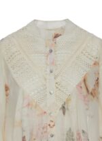 Φλοράλ Πουκάμισο Με Διάτρητες Λεπτομέρειες - Image 4