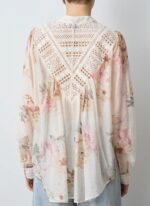 Φλοράλ Πουκάμισο Με Διάτρητες Λεπτομέρειες - Image 5