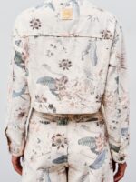 Φλοράλ Denim Bull Tζάκετ - Image 4