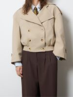 Κοντή Καπαρντίνα Με Λάστιχο - Image 3