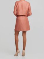 Κροπ Σακάκι Με Μεταλλιζέ Όψη - Image 5