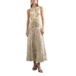 MILLE SLEEVELESS MAXI DRESS WOMEN TOPSHOP